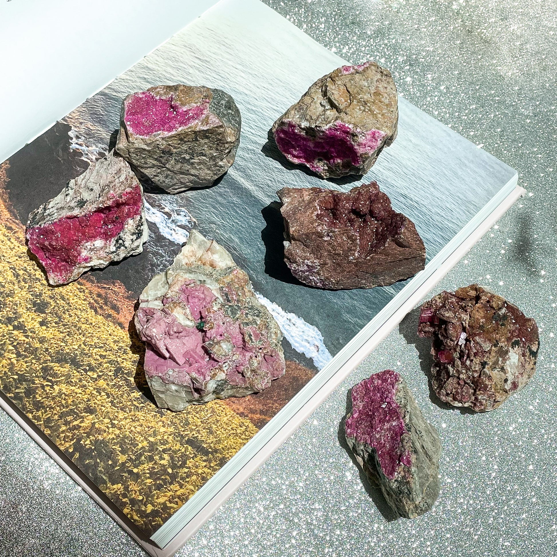 Druzy Cobaltoan Calcite