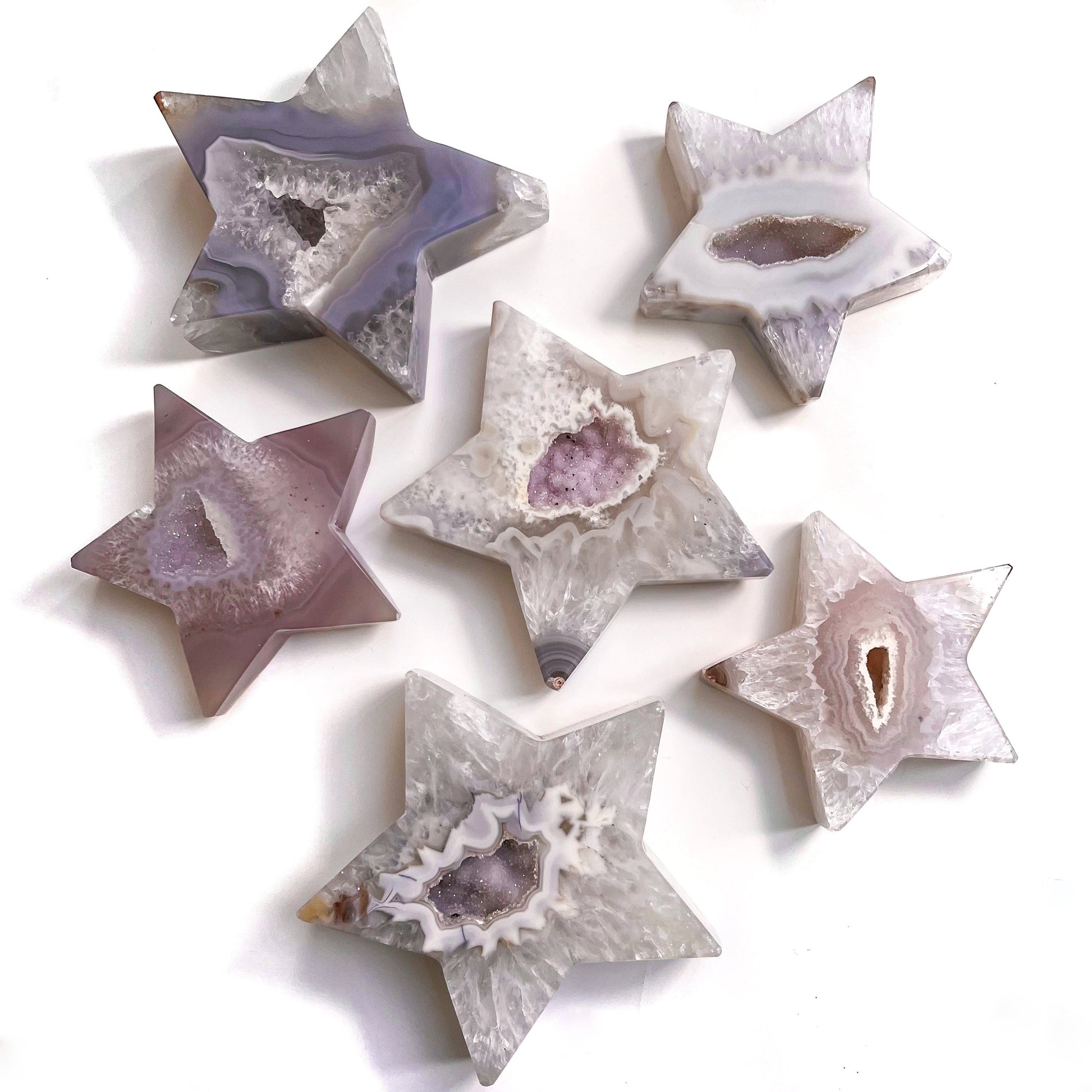 Sparkly Druzy Agate Star