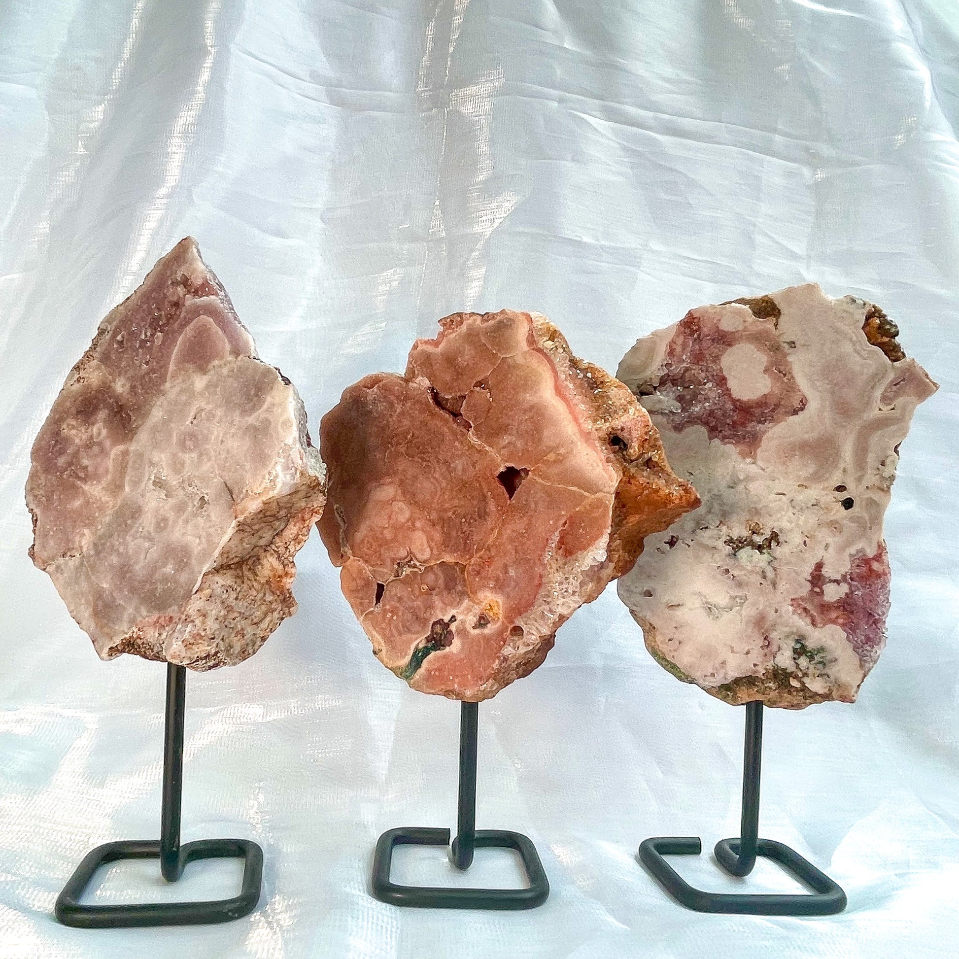 Raw Standing Pink Amethyst