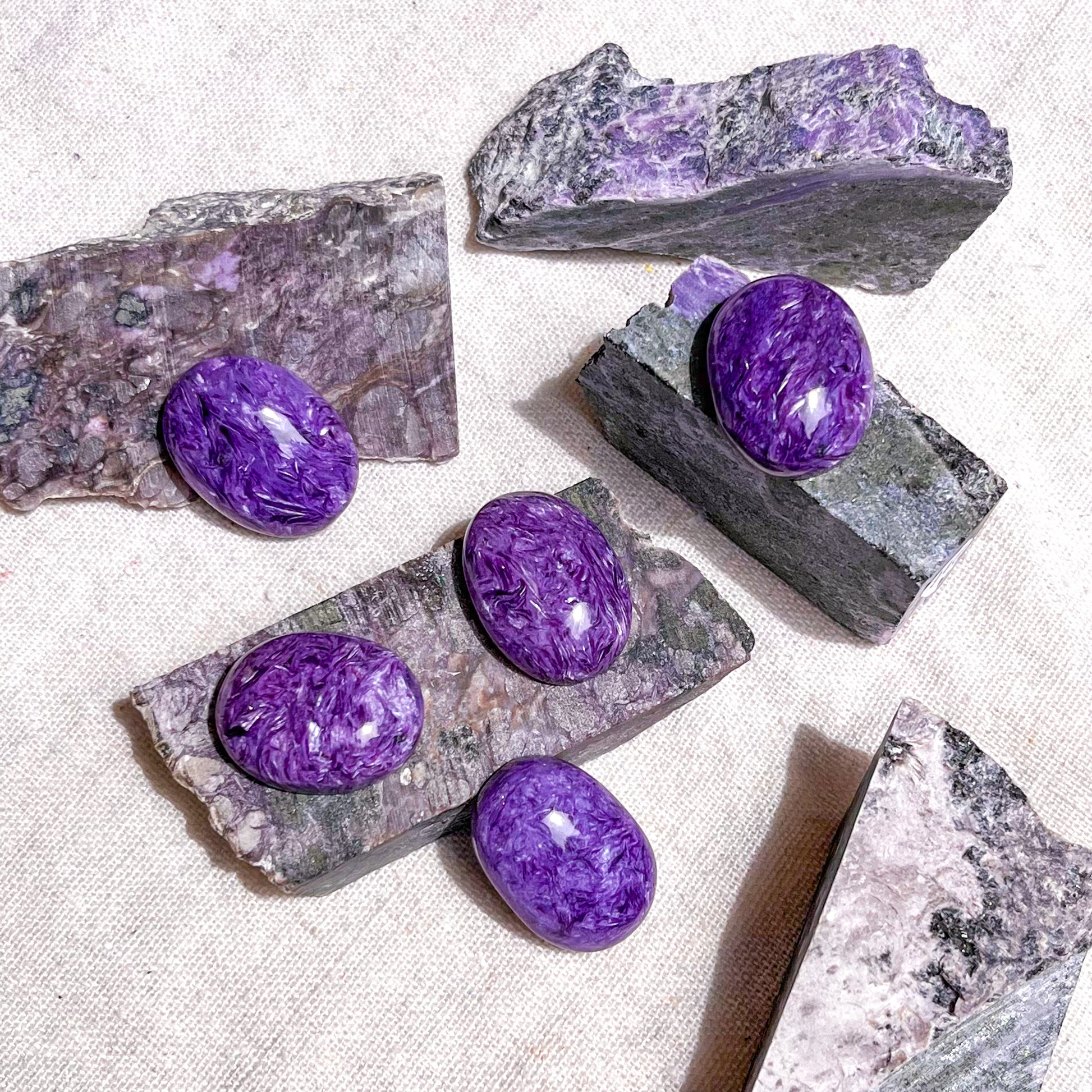 Rare Charoite Cabochon