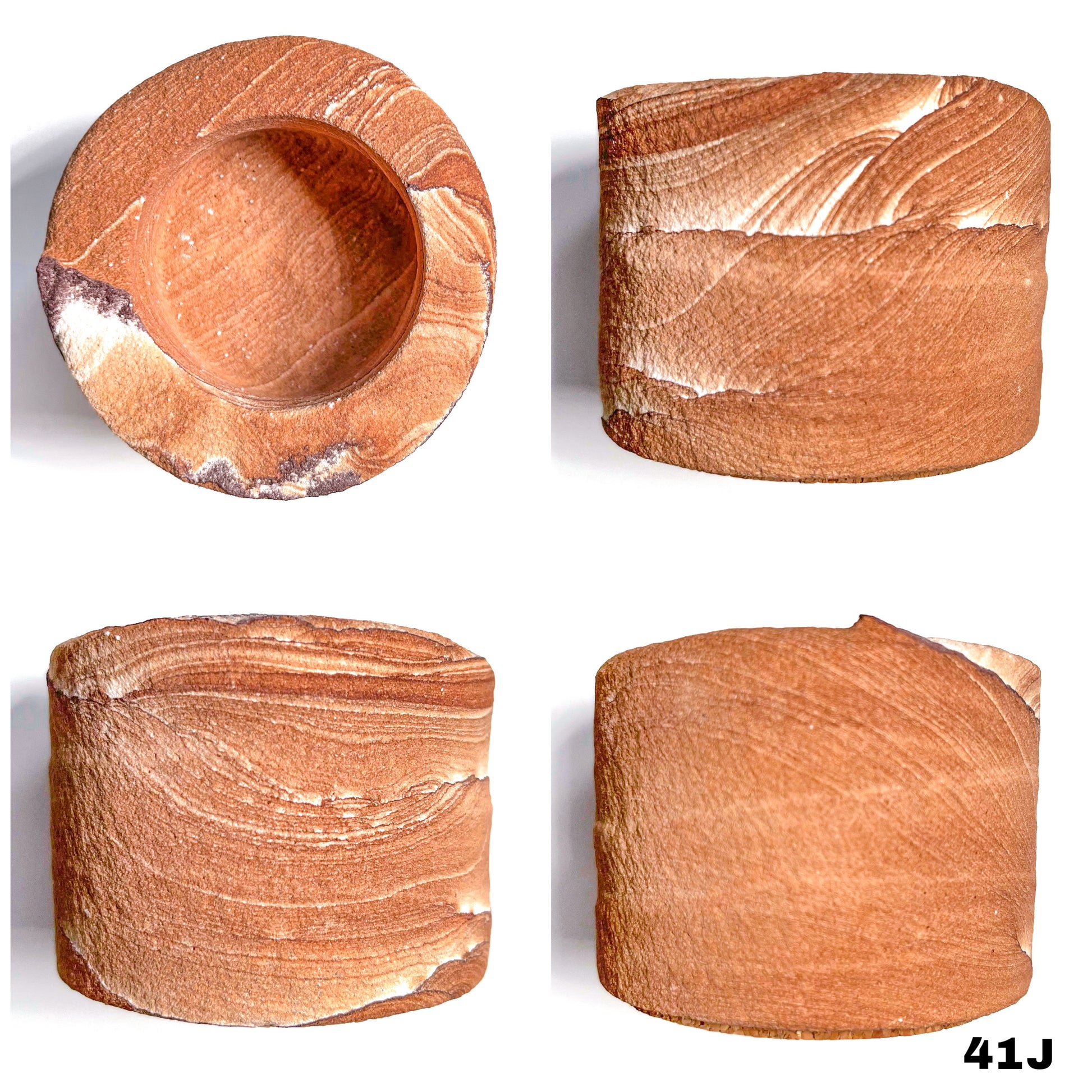 Sandstone Candle Holder