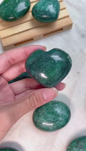 Load and play video in Gallery viewer, Green Aventurine Puffy Hearts and Palms
