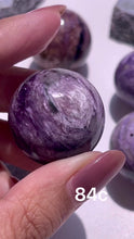 Load and play video in Gallery viewer, Rare Charoite Spheres
