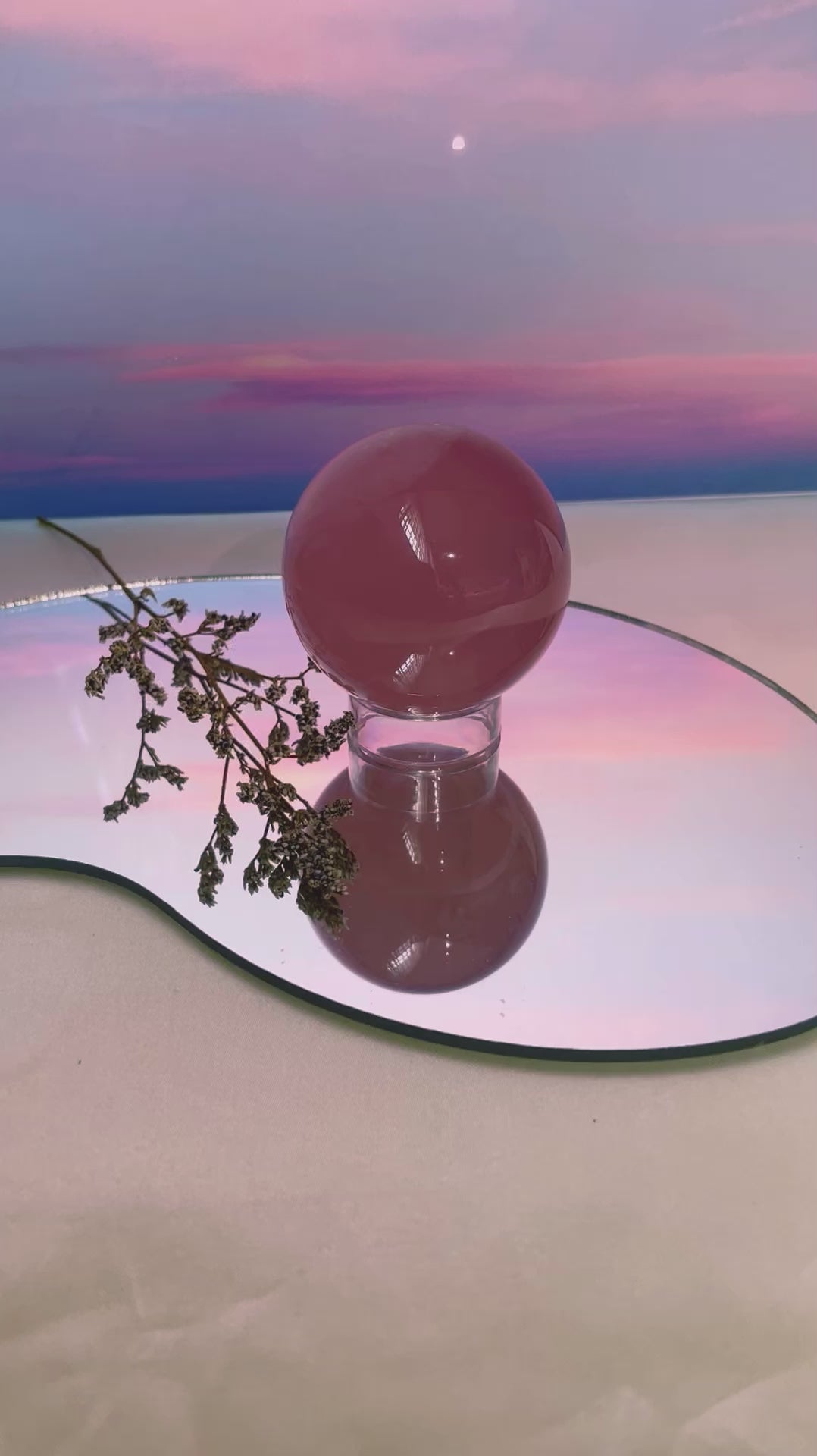 Madagascan Star Rose Quartz Spheres