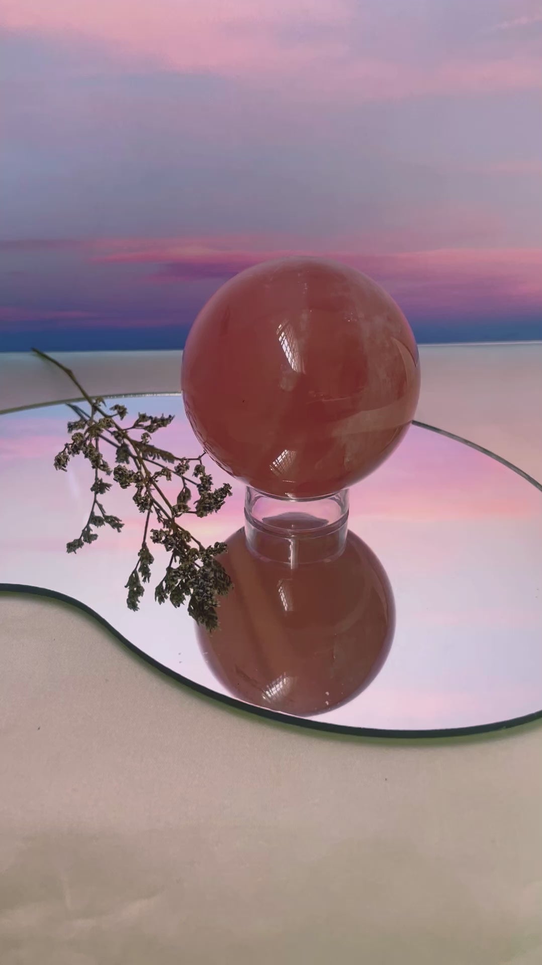Madagascan Star Rose Quartz Spheres