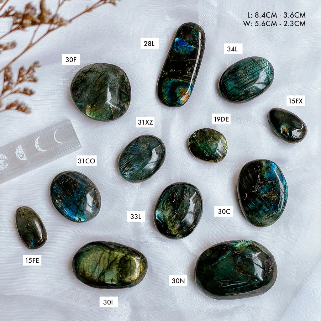 Labradorite Palmstones