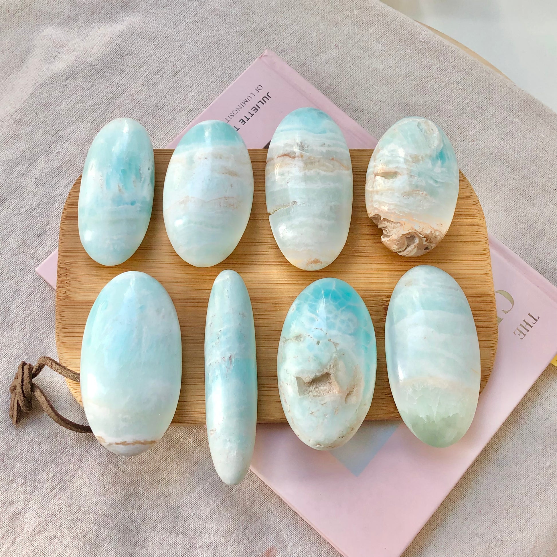 Caribbean Calcite Palmstones (Medium to Large)