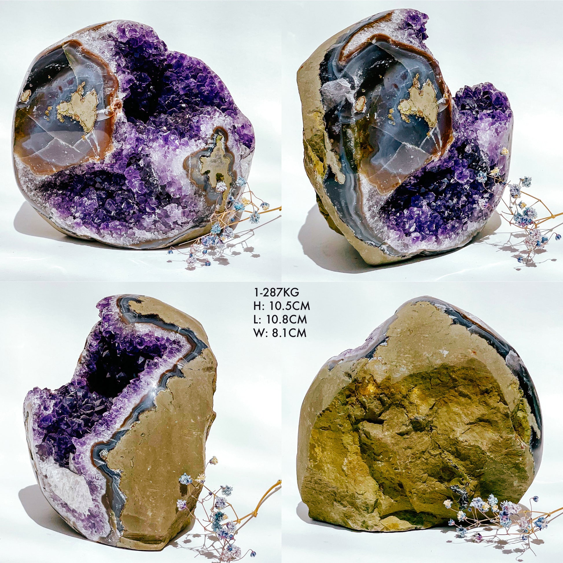Amethyst Cutbase from Brazil
