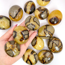 Load image into Gallery viewer, Septarian or Dragon Stone Palm Stones
