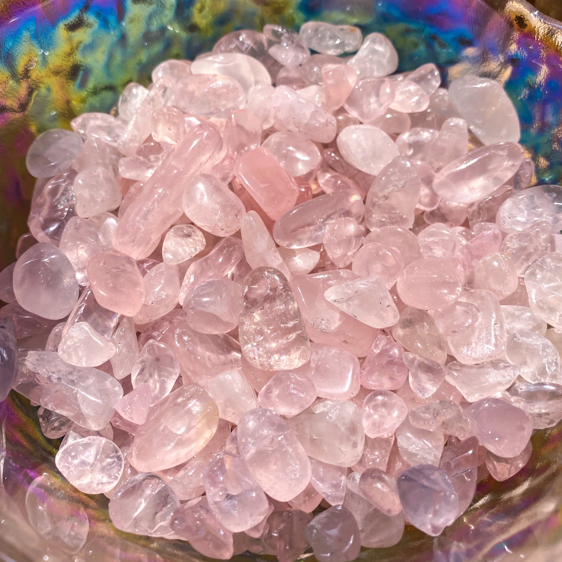 Rose Quartz Chips