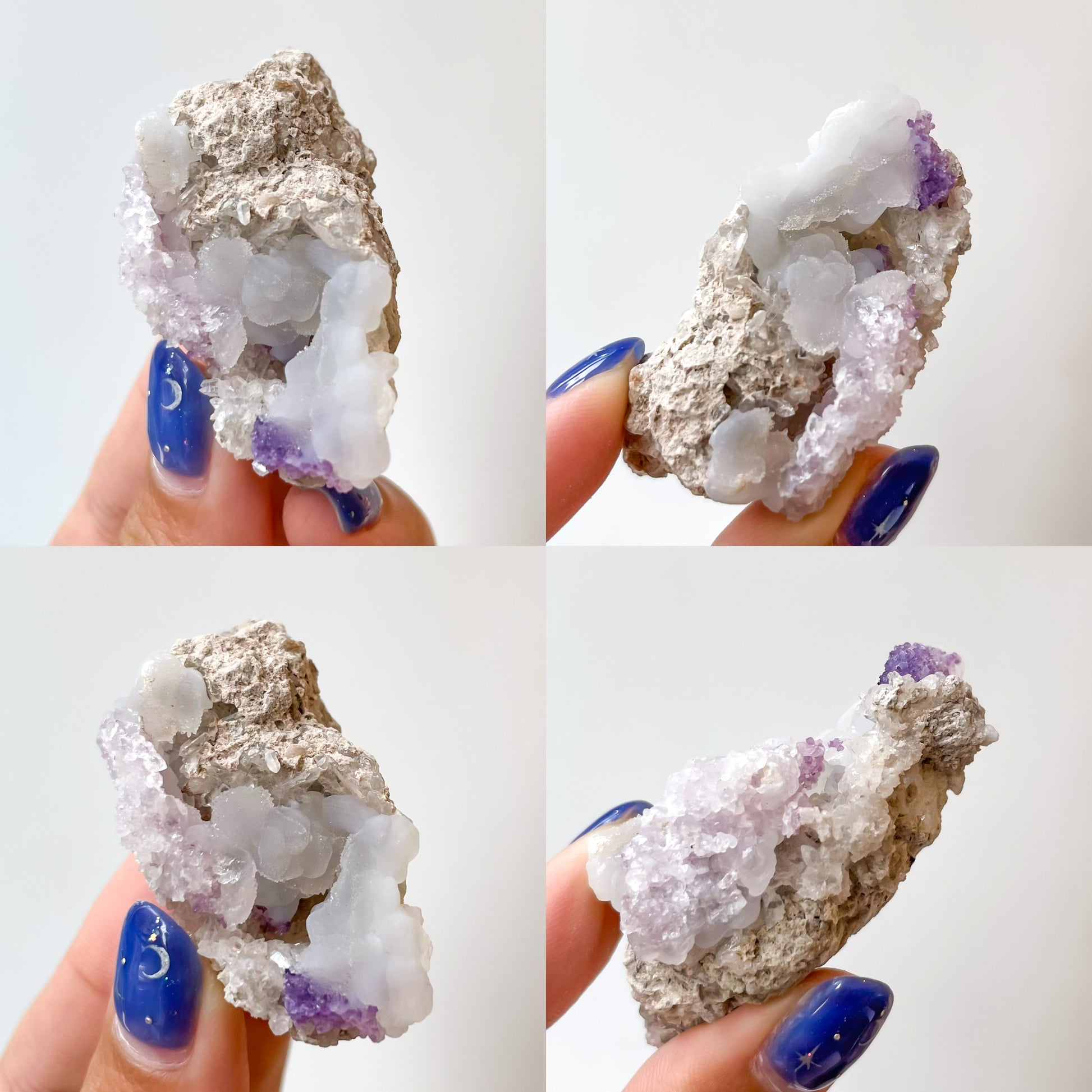 Fluorite Chalcedony Geodes / Spirit Flower Geodes