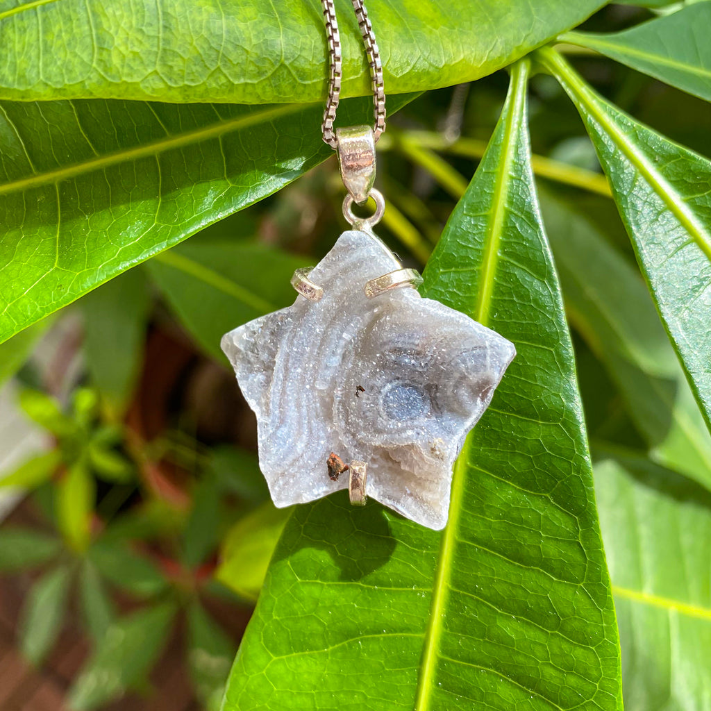 Druzy Chalcedony Pendants/Keychains