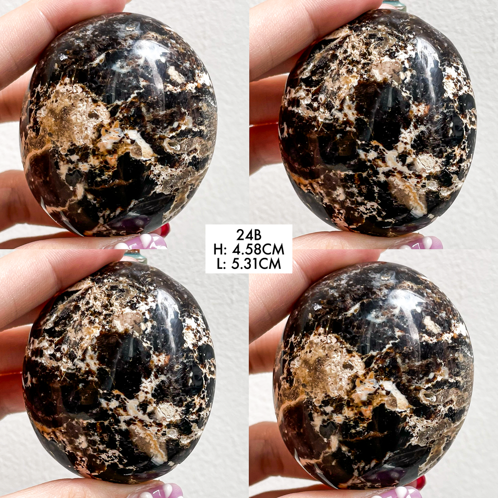 Black Opal Palmstones