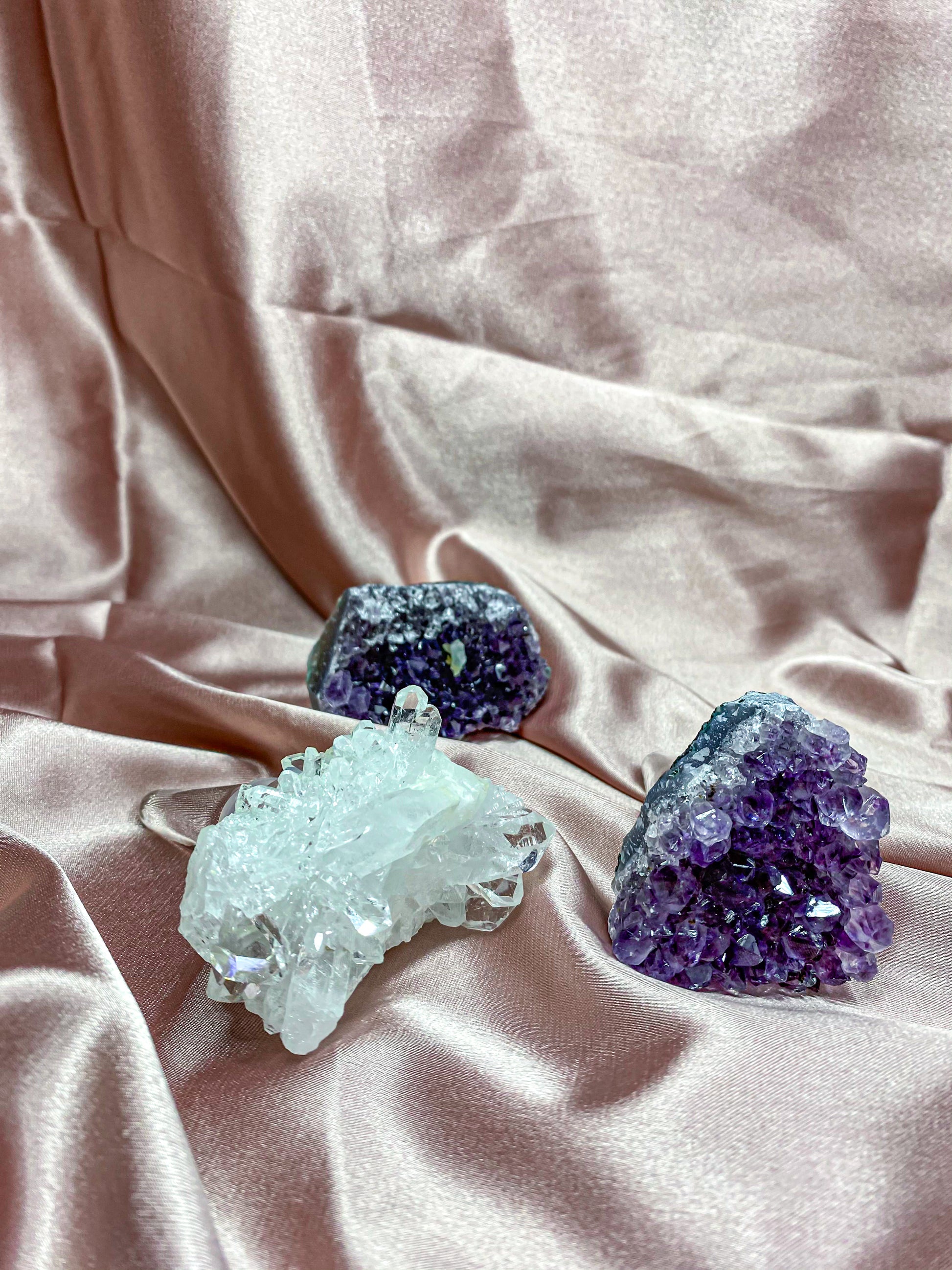 Amethyst with Calcite Wine Stopper D