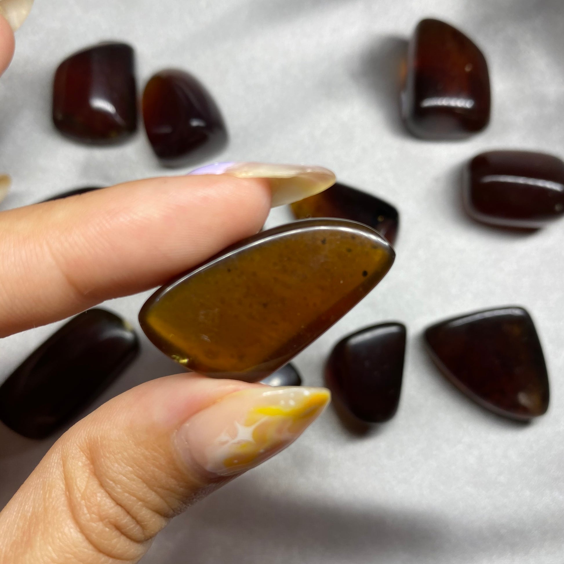 Amber Tumbles from Indonesia