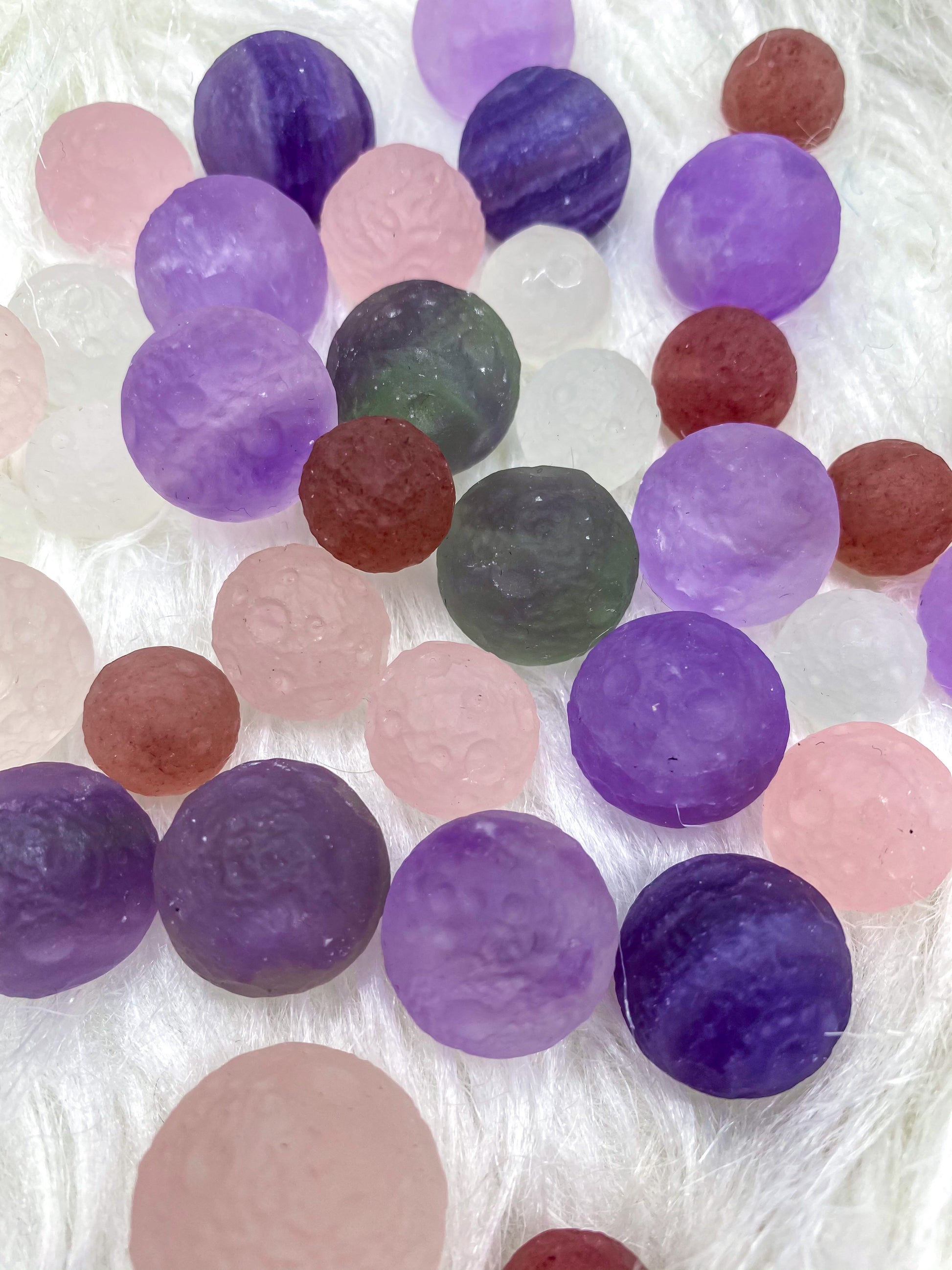 Raw Crystal Mini Moon Carving