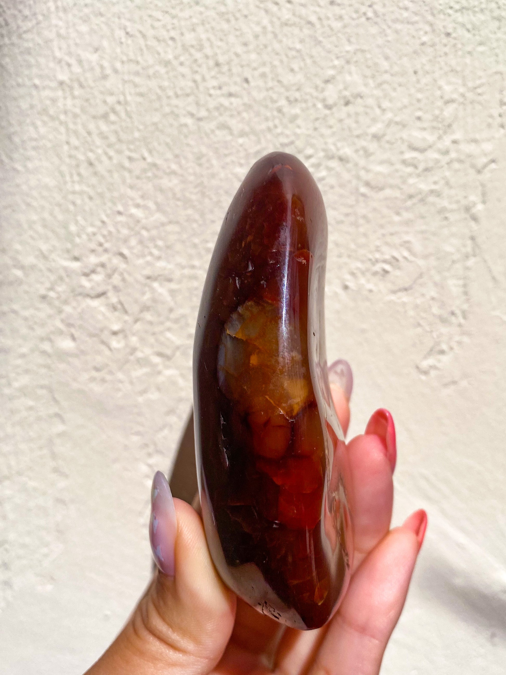Banded Carnelian Standing Freeform