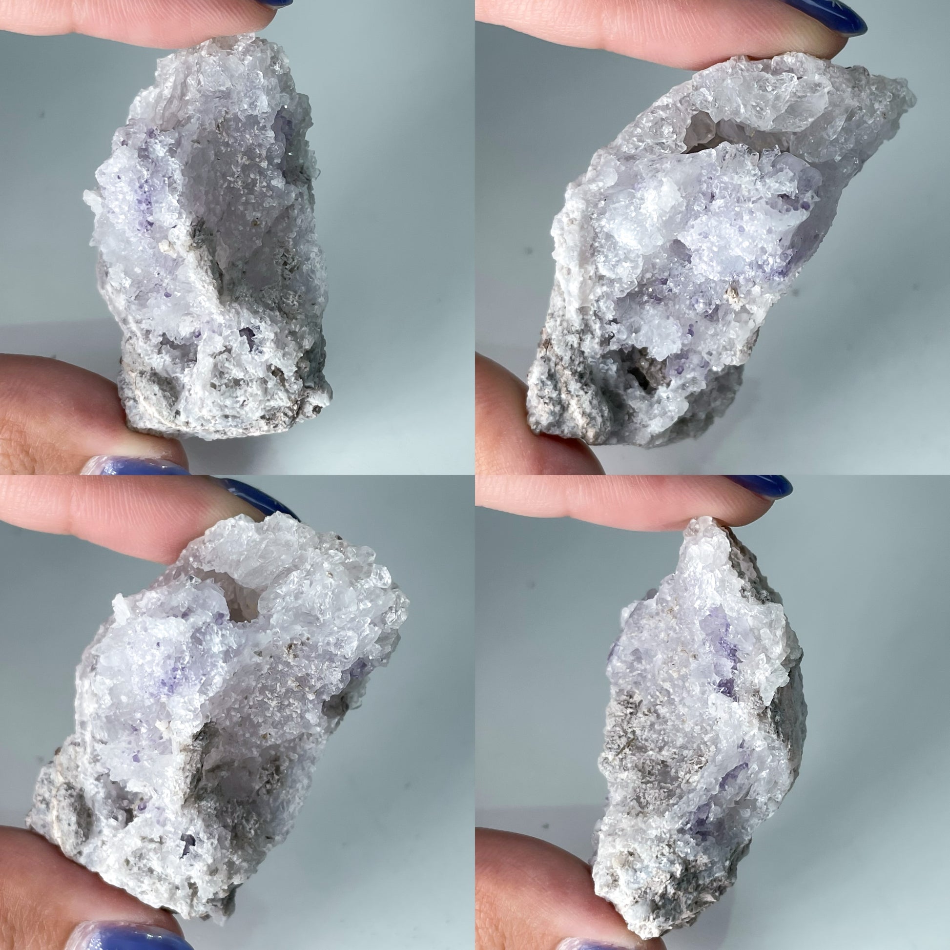 Fluorite Chalcedony Geodes / Spirit Flower Geodes
