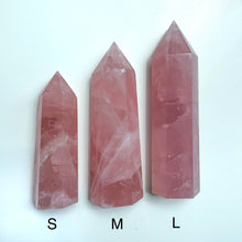 Load image into Gallery viewer, Rose Quartz Towers from Madagascar
