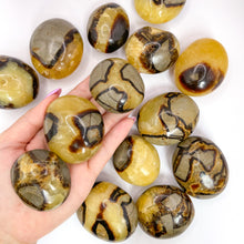 Load image into Gallery viewer, Septarian or Dragon Stone Palm Stones
