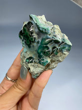Load image into Gallery viewer, Semi-Polished Chrysocolla on Matrix D
