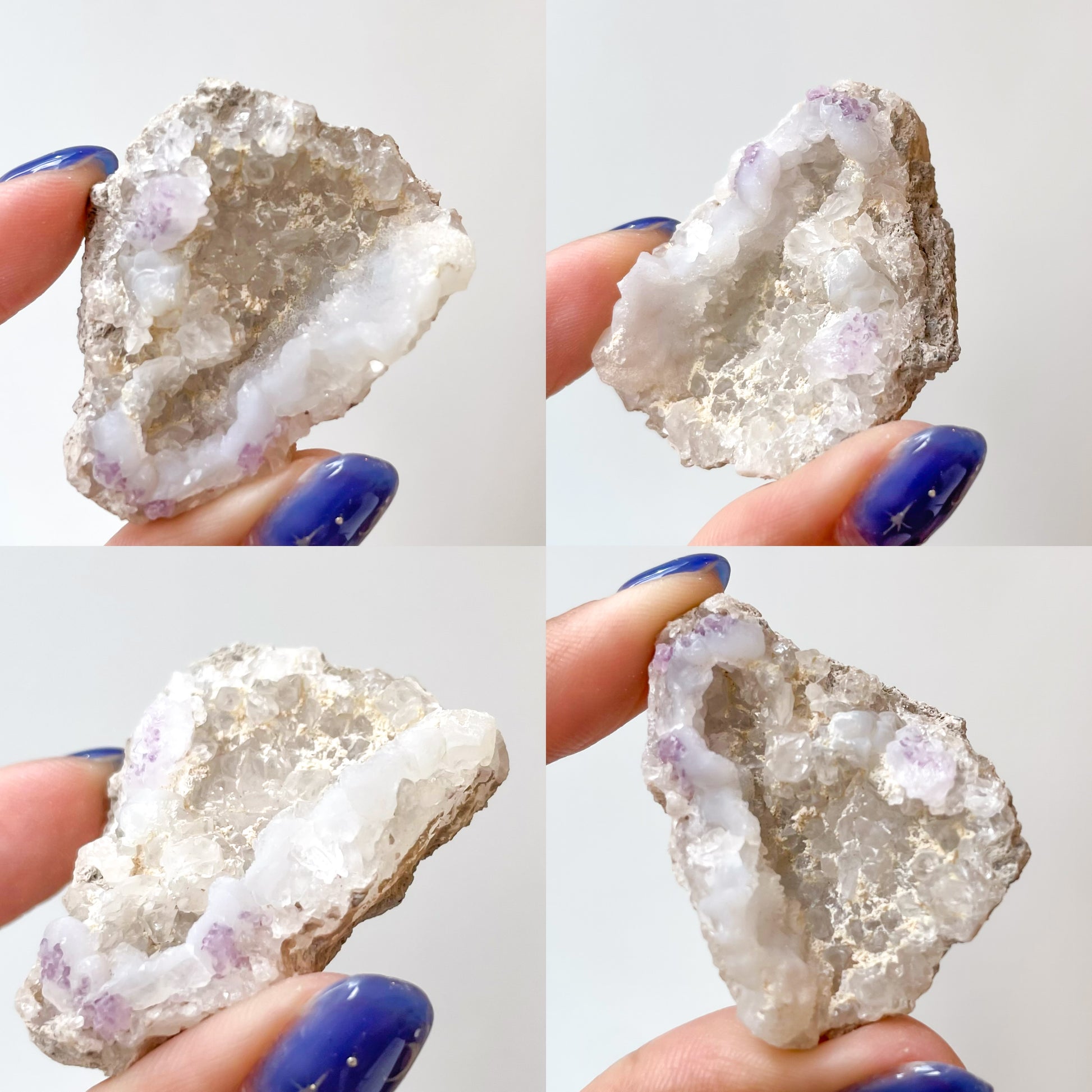 Fluorite Chalcedony Geodes / Spirit Flower Geodes