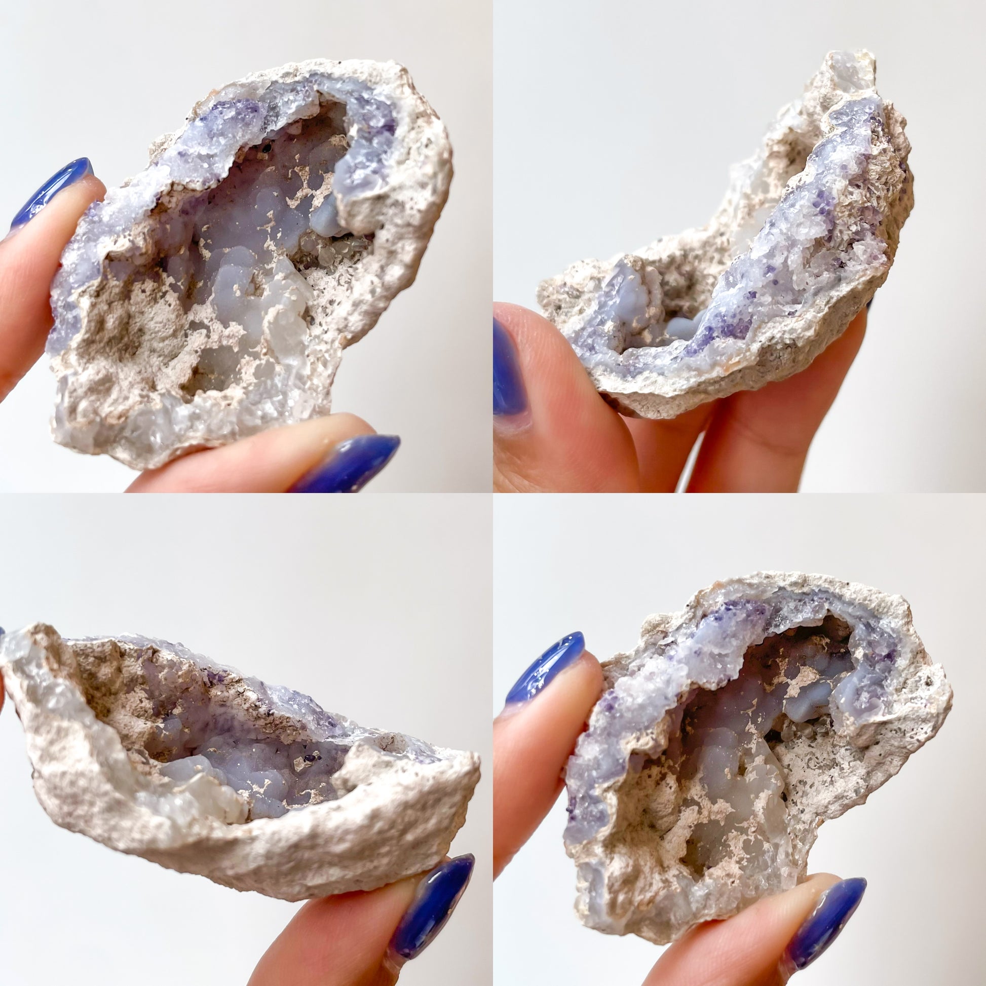 Fluorite Chalcedony Geodes / Spirit Flower Geodes