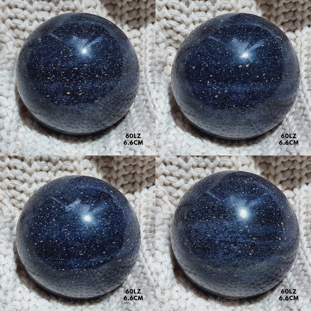 Lazulite Spheres from Madagascar