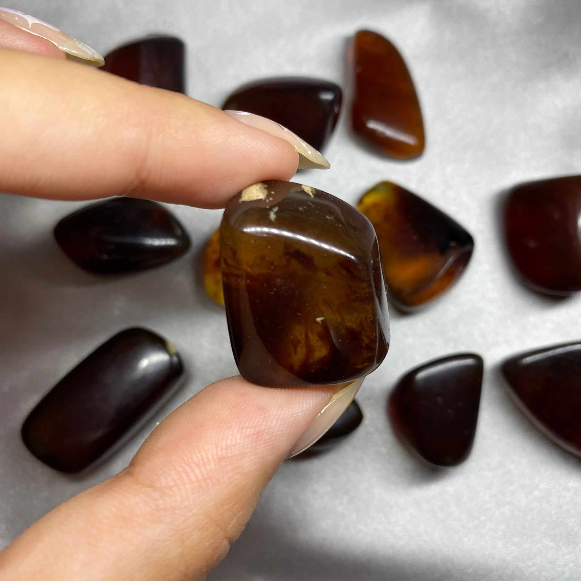 Amber Tumbles from Indonesia