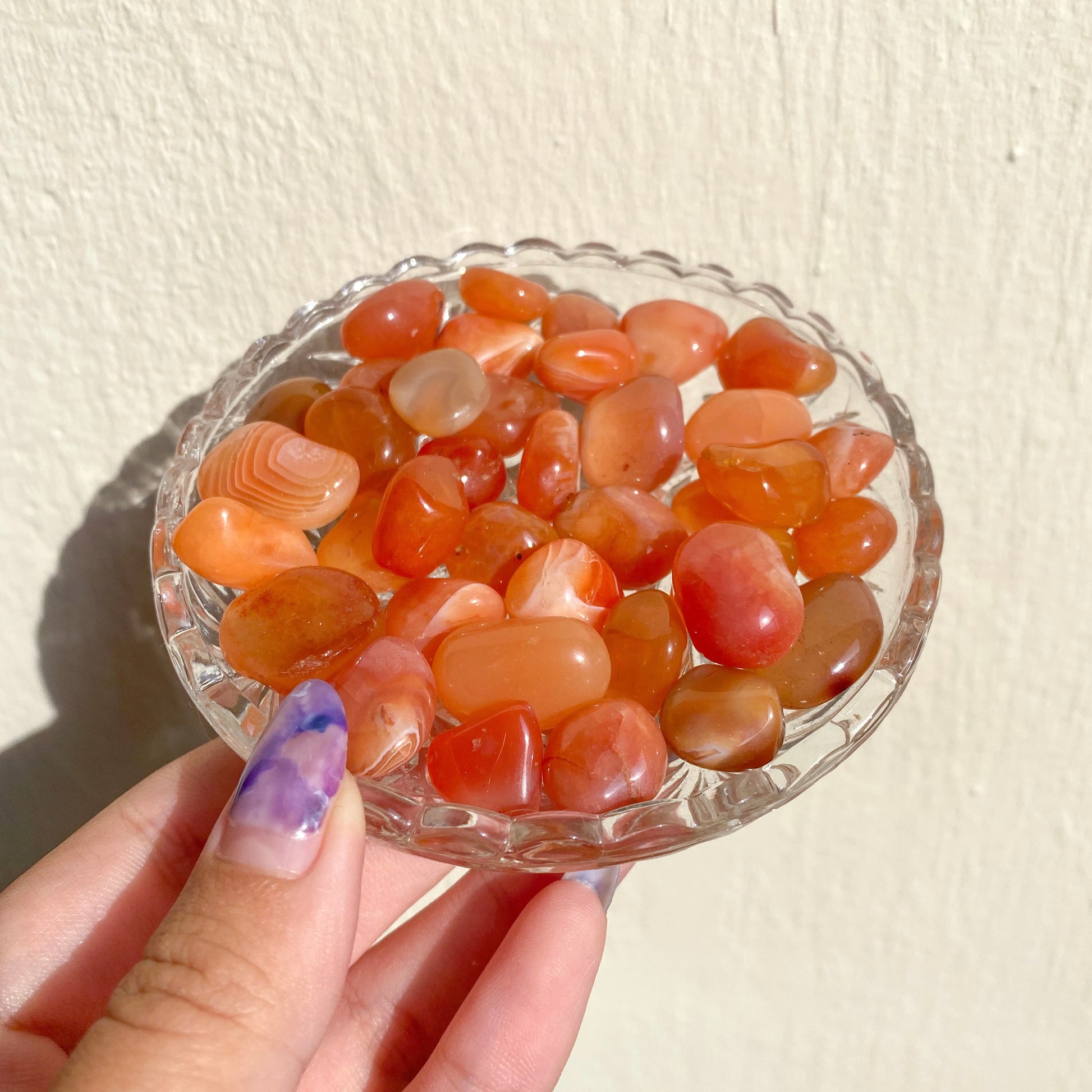 Carnelian Mini Jellybean Tumbles