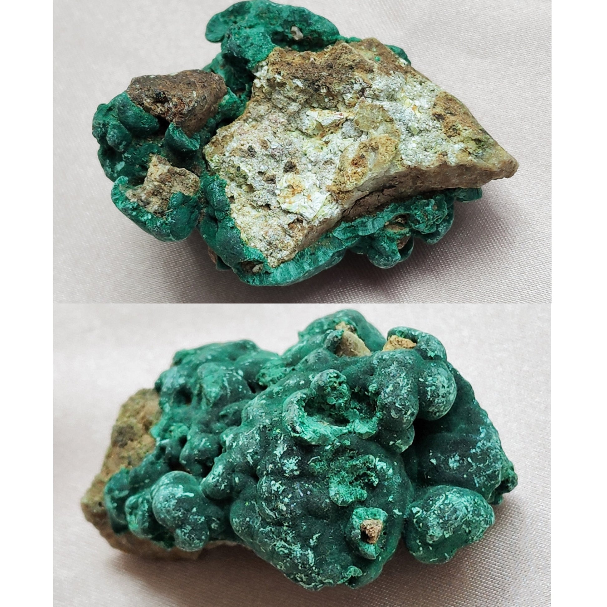 Malachite Fibrous from Congo