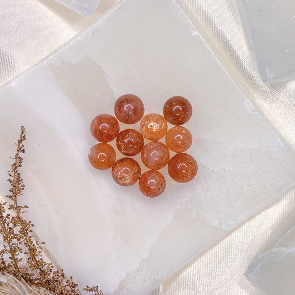 Mini High Grade Sunstone Sphere