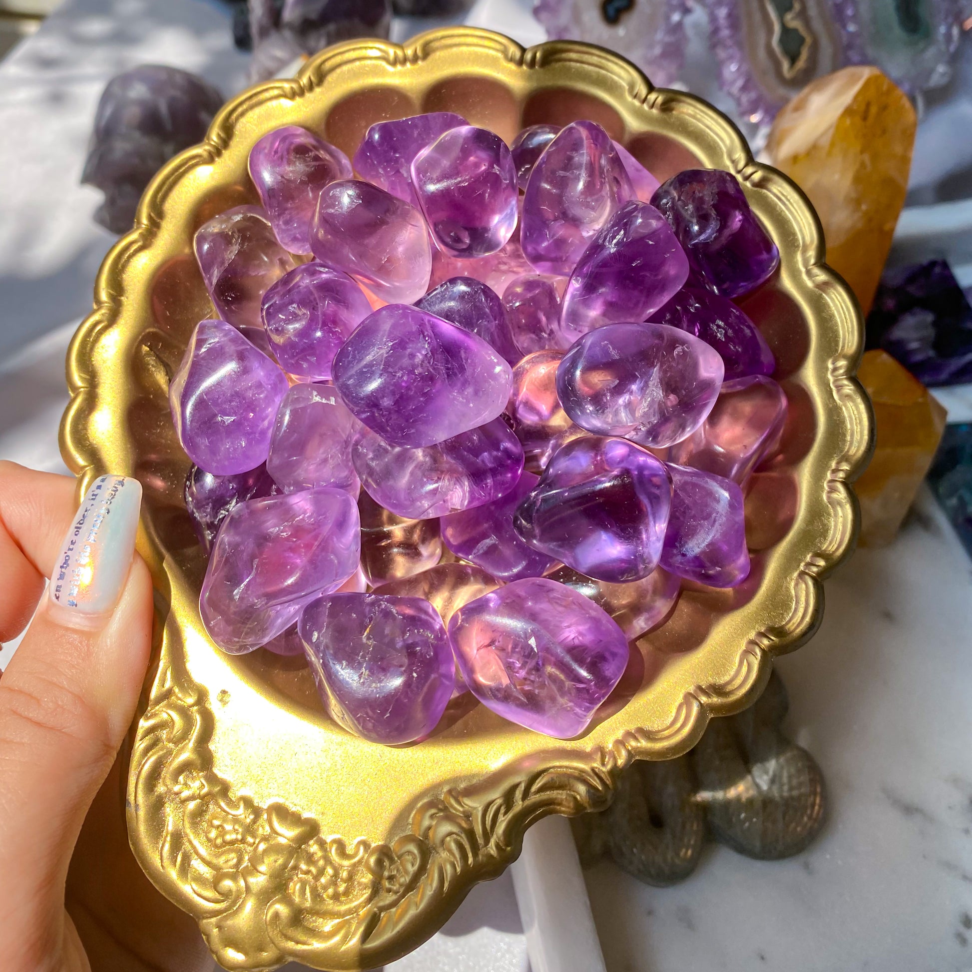 Amethyst Gummy Tumbles