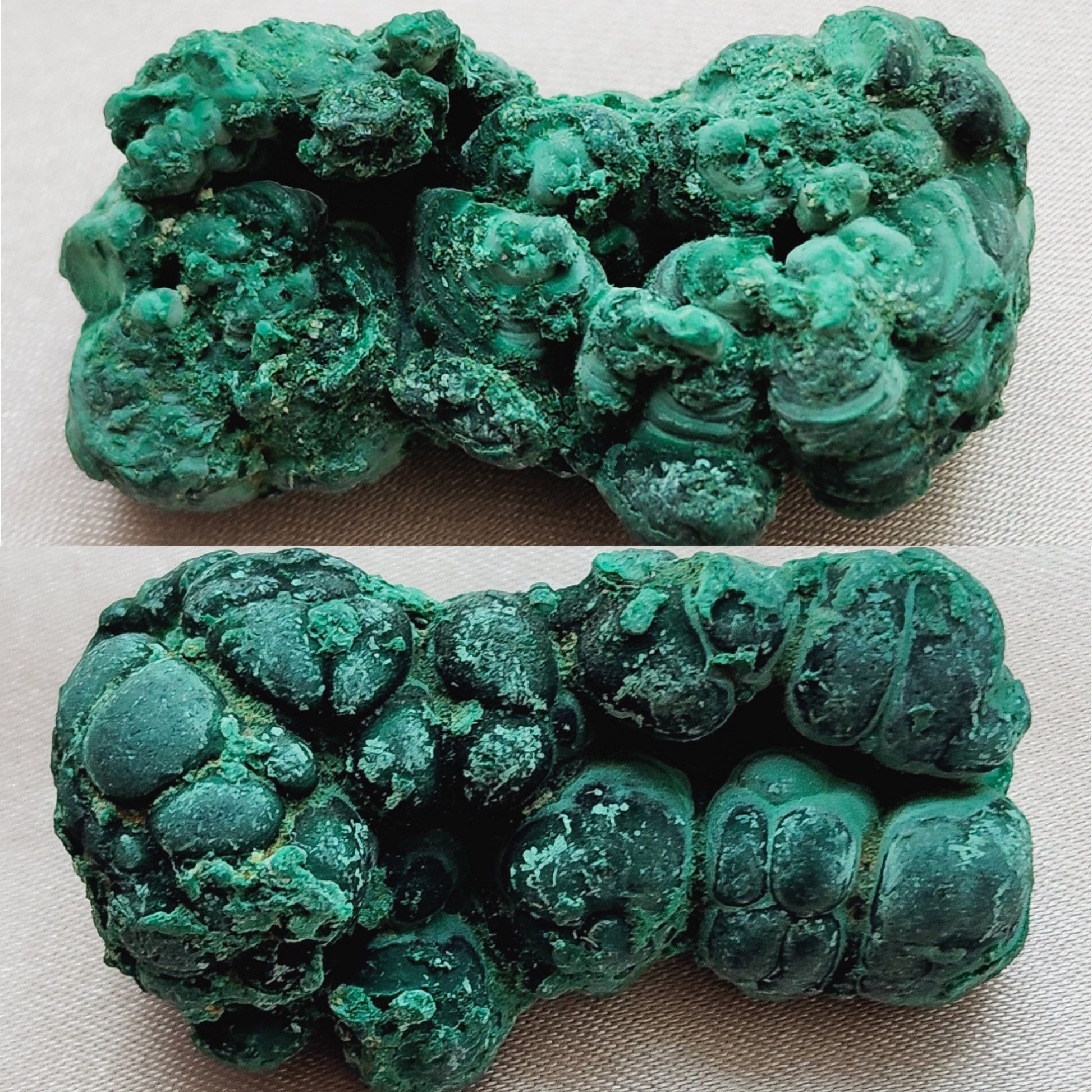 Malachite Fibrous from Congo