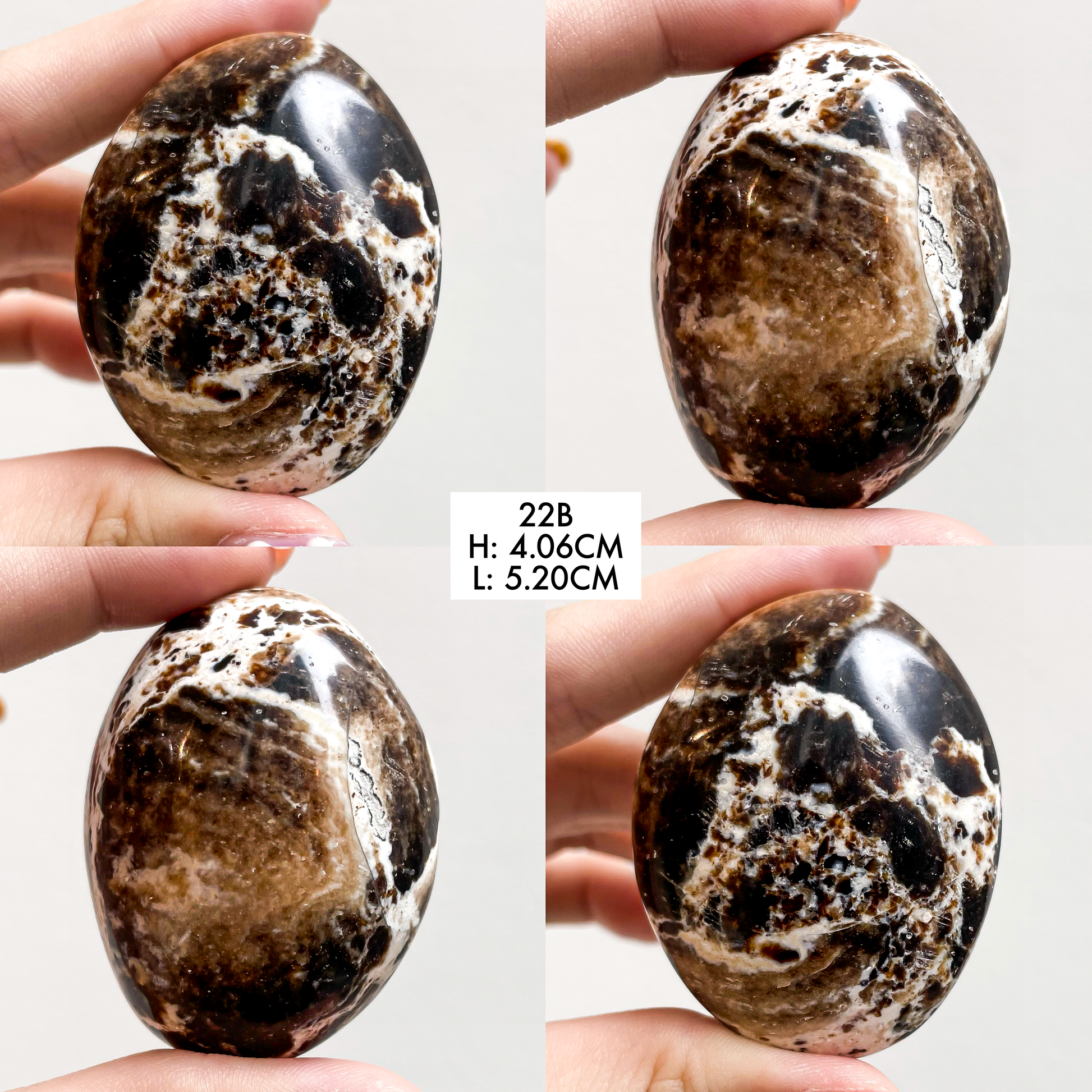 Black Opal Palmstones