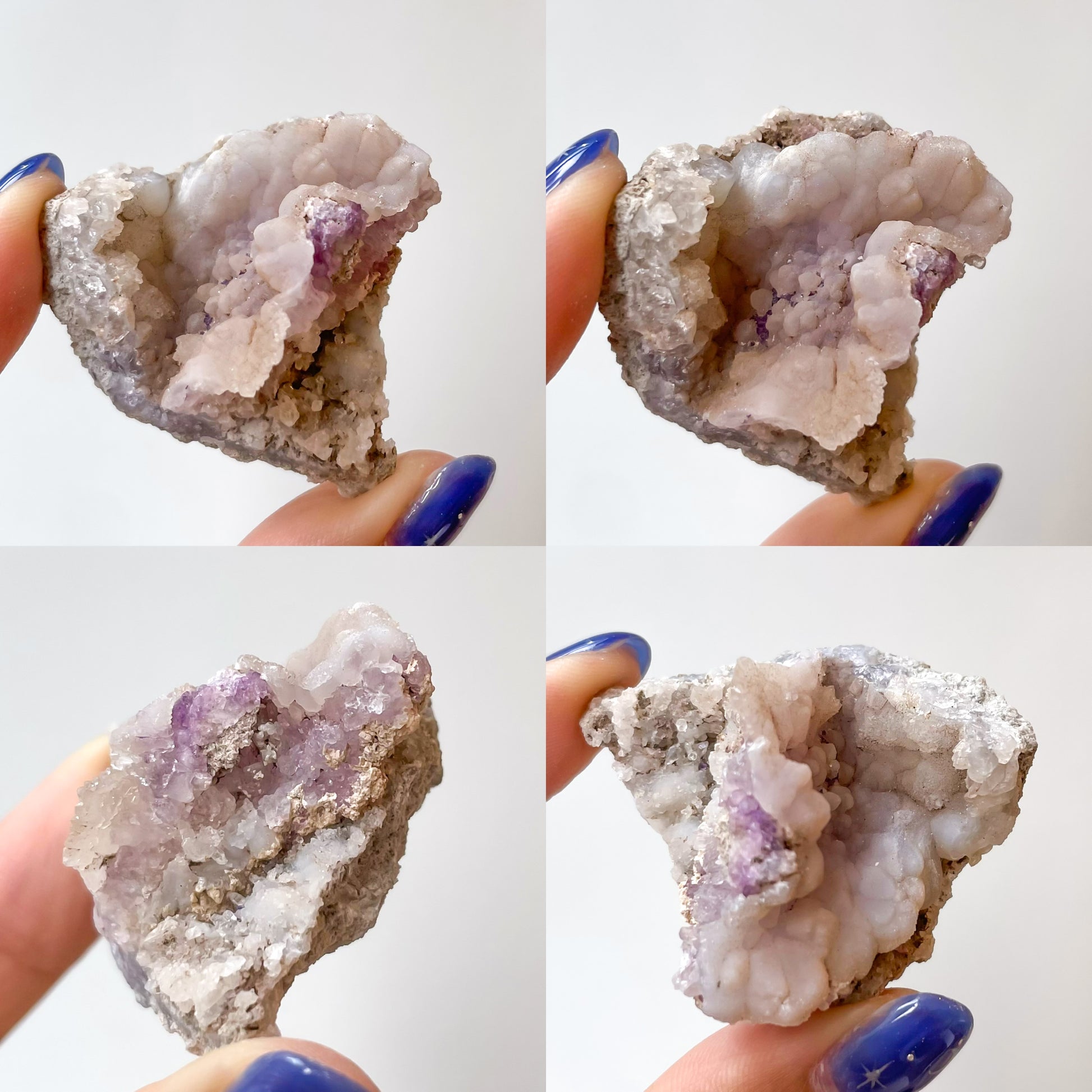 Fluorite Chalcedony Geodes / Spirit Flower Geodes