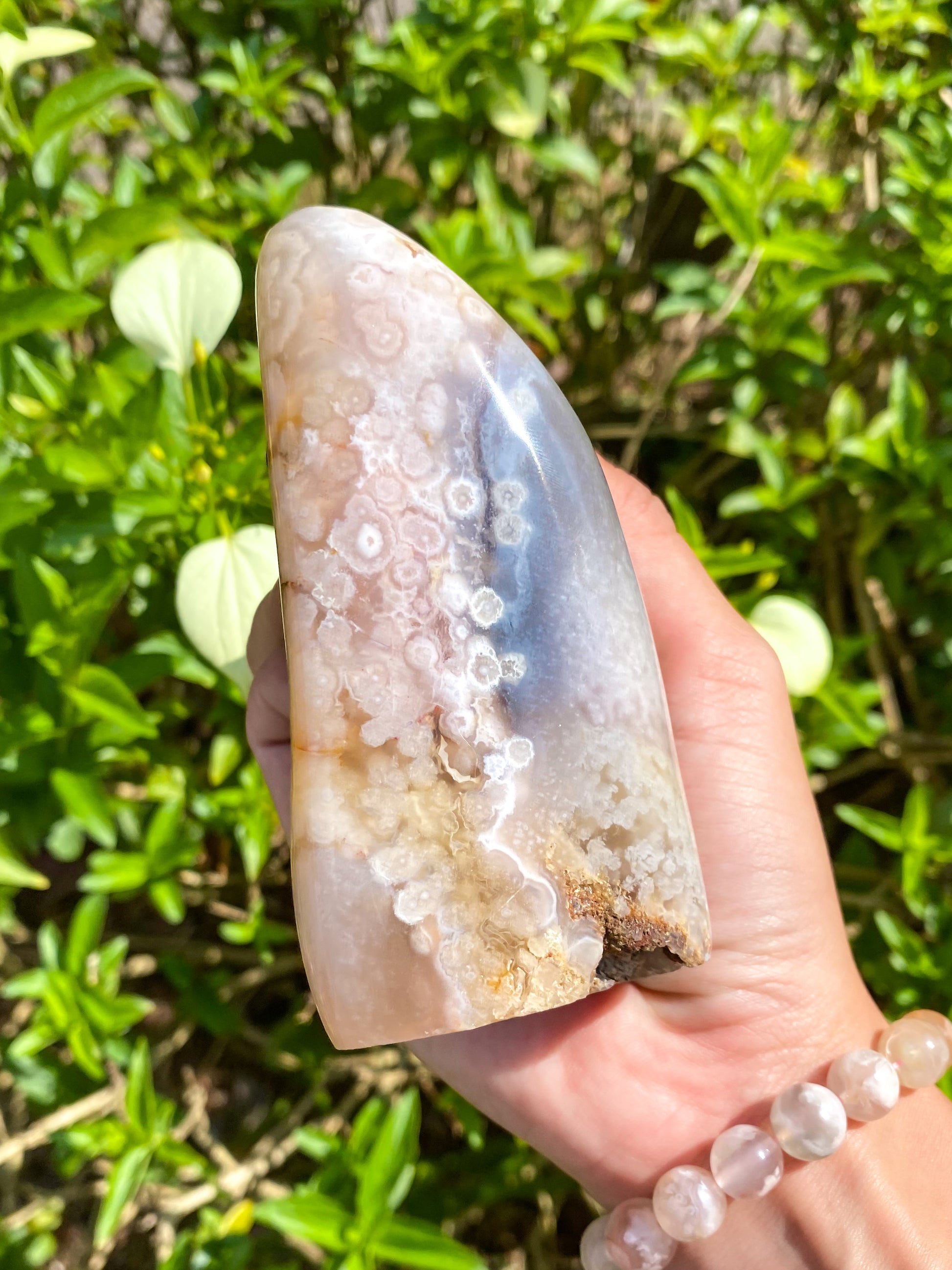 Flower Agate Freeform