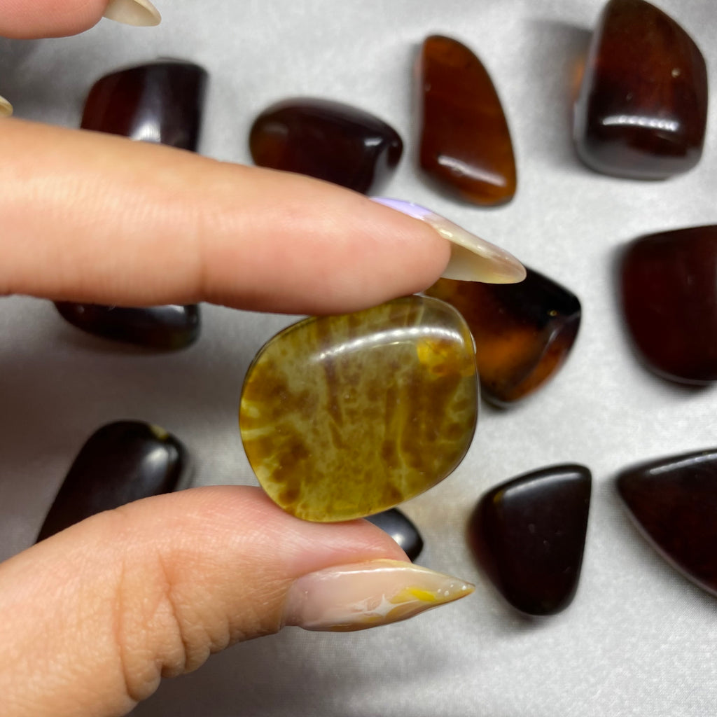 Amber Tumbles from Indonesia