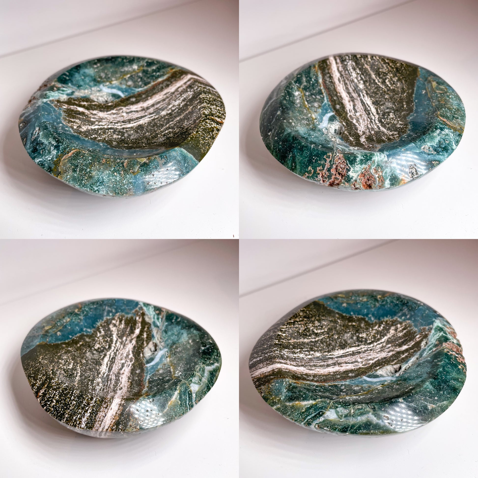 Gorgeous Ocean Jasper Bowls