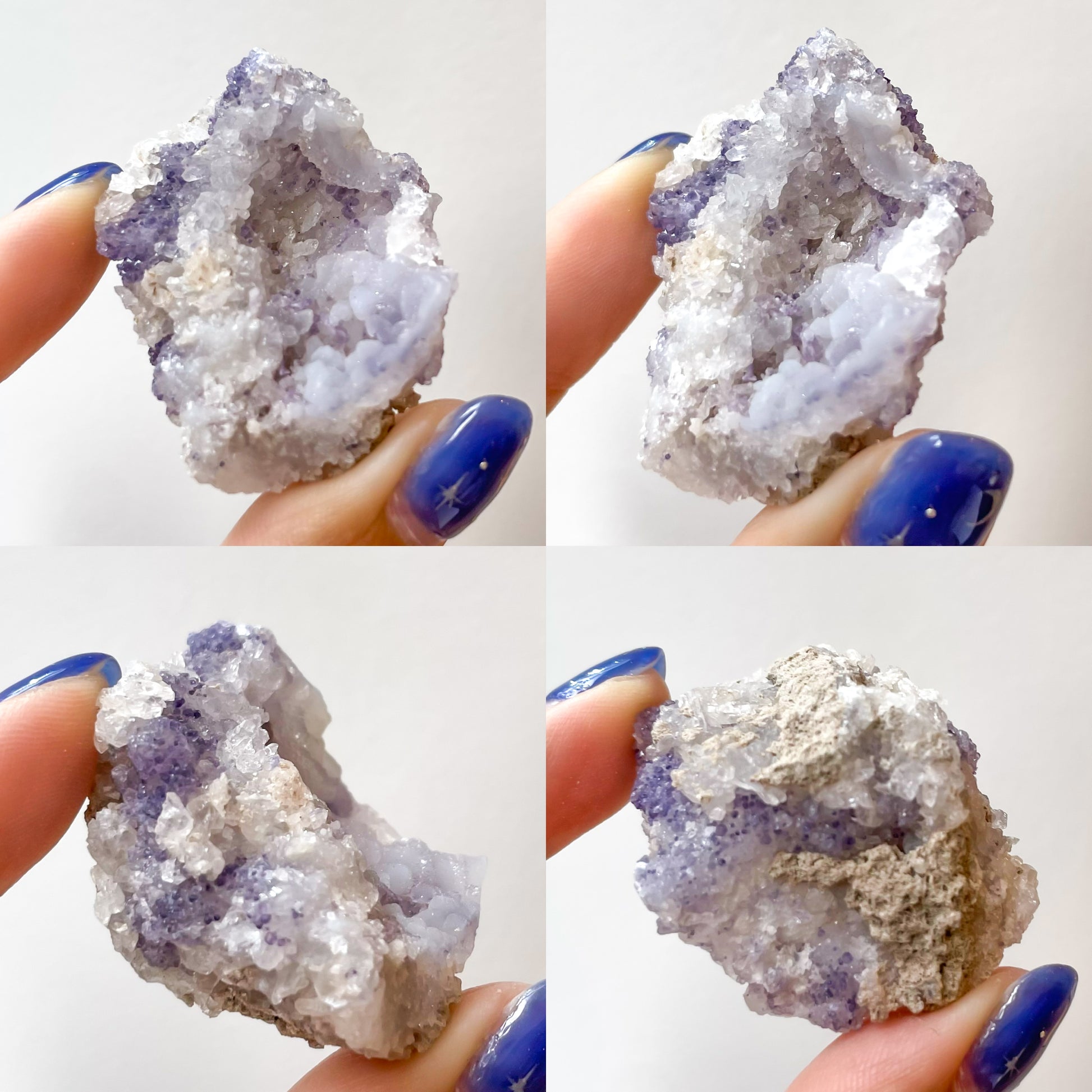 Fluorite Chalcedony Geodes / Spirit Flower Geodes