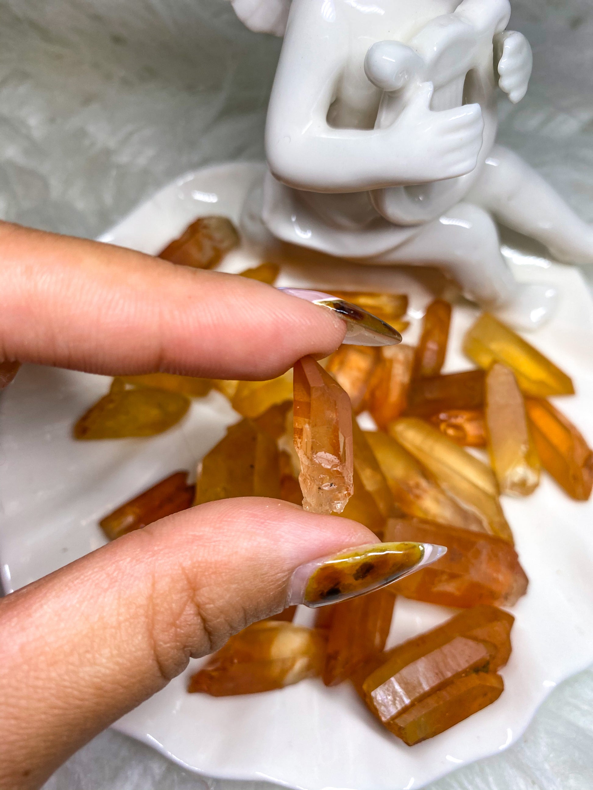 Tangerine Quartz Single Baggies