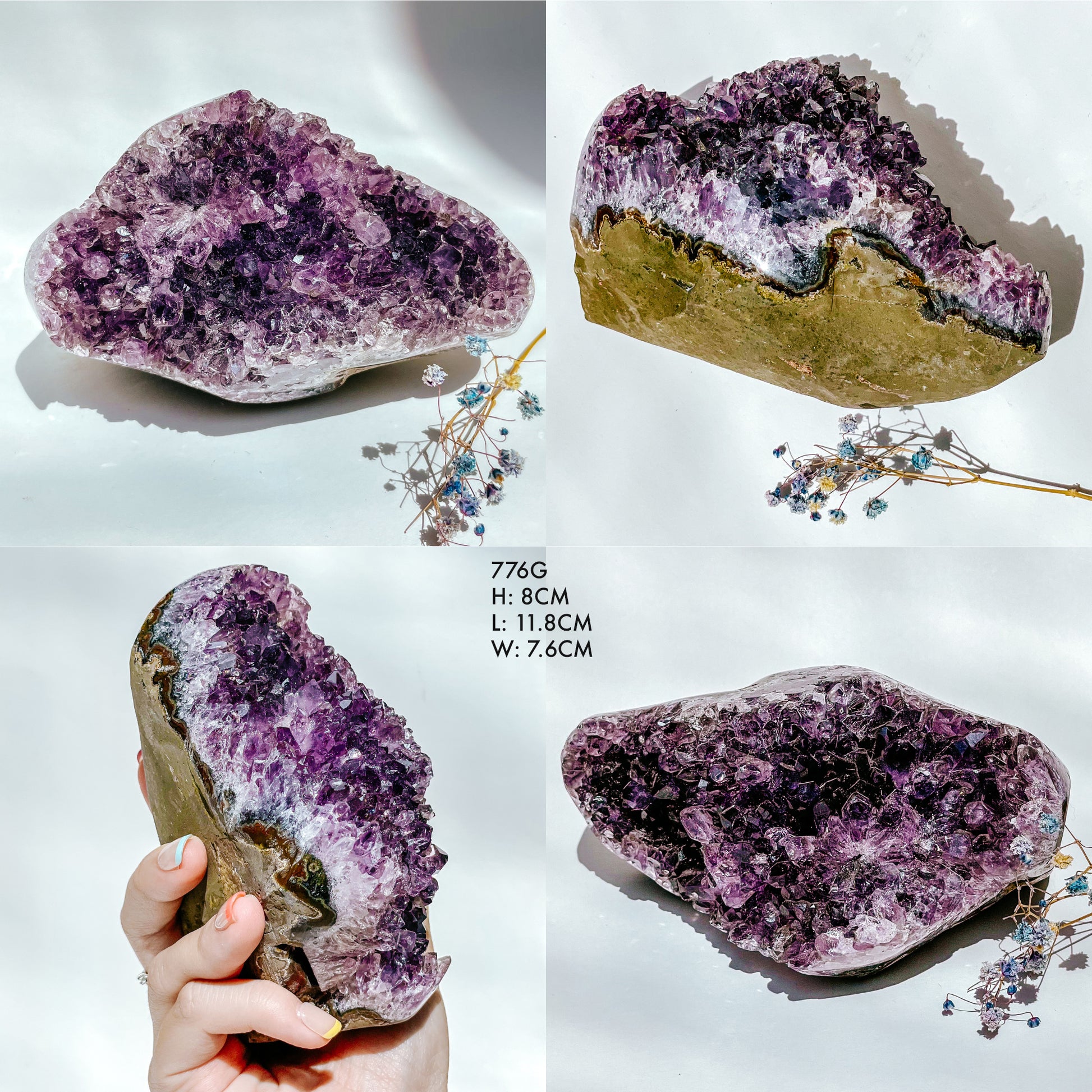 Amethyst Cutbase from Brazil