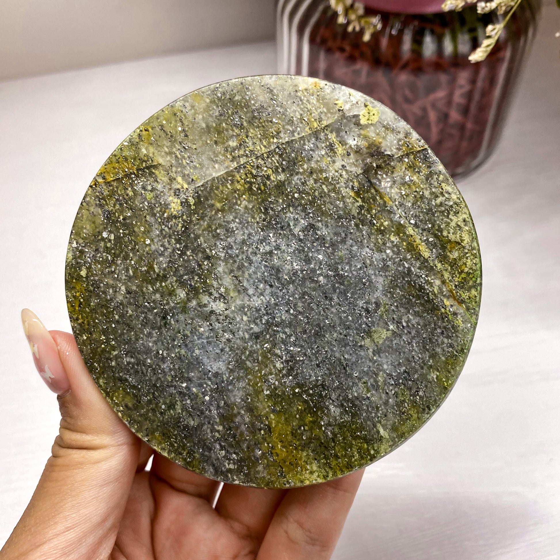 Black Sunstone Coaster