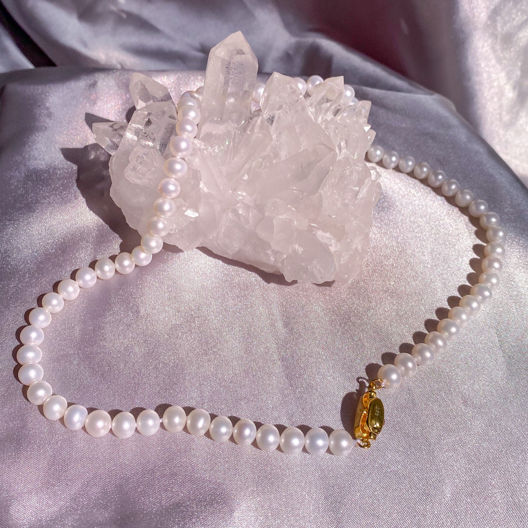 [Custom Order] Full Freshwater Pearl Necklace