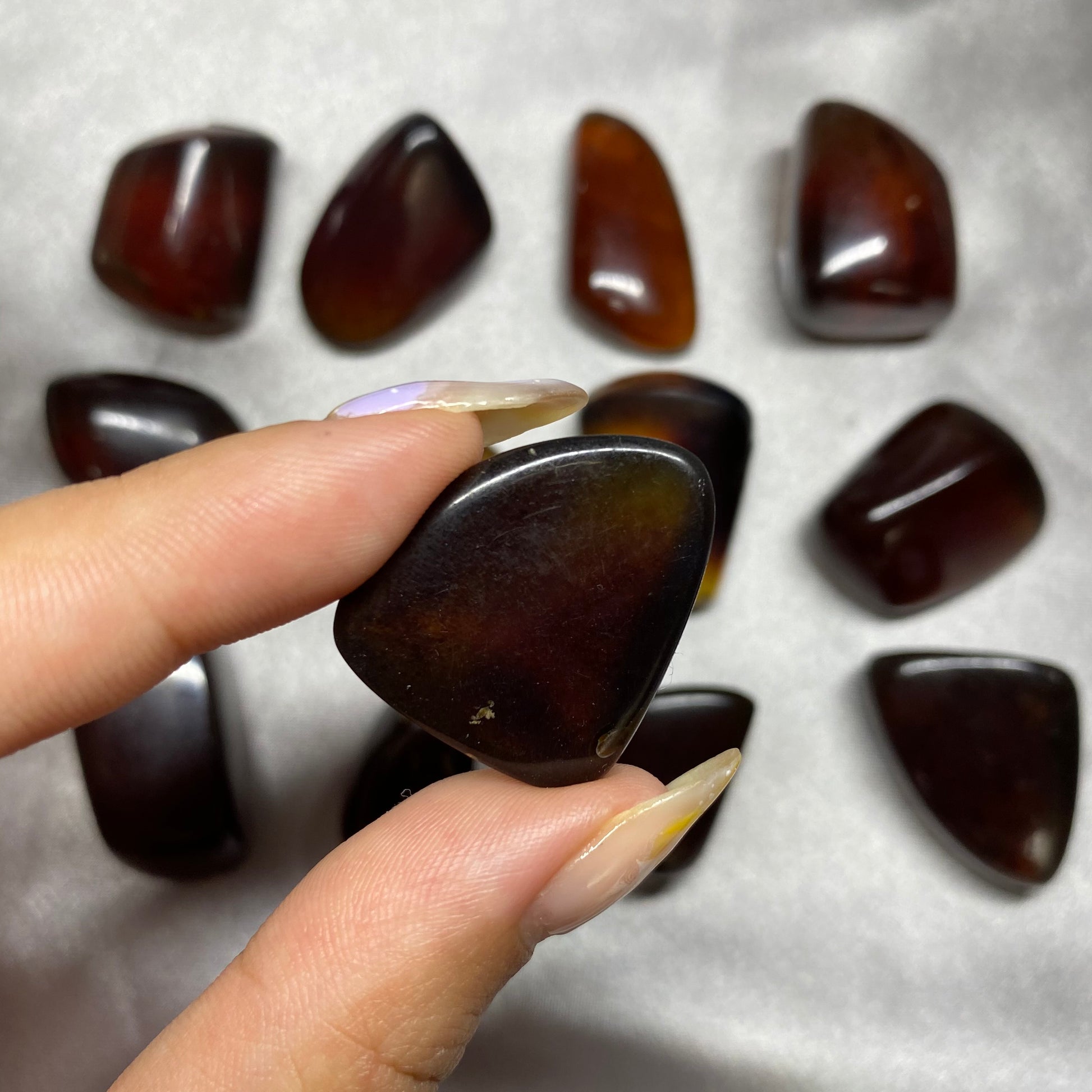 Amber Tumbles from Indonesia