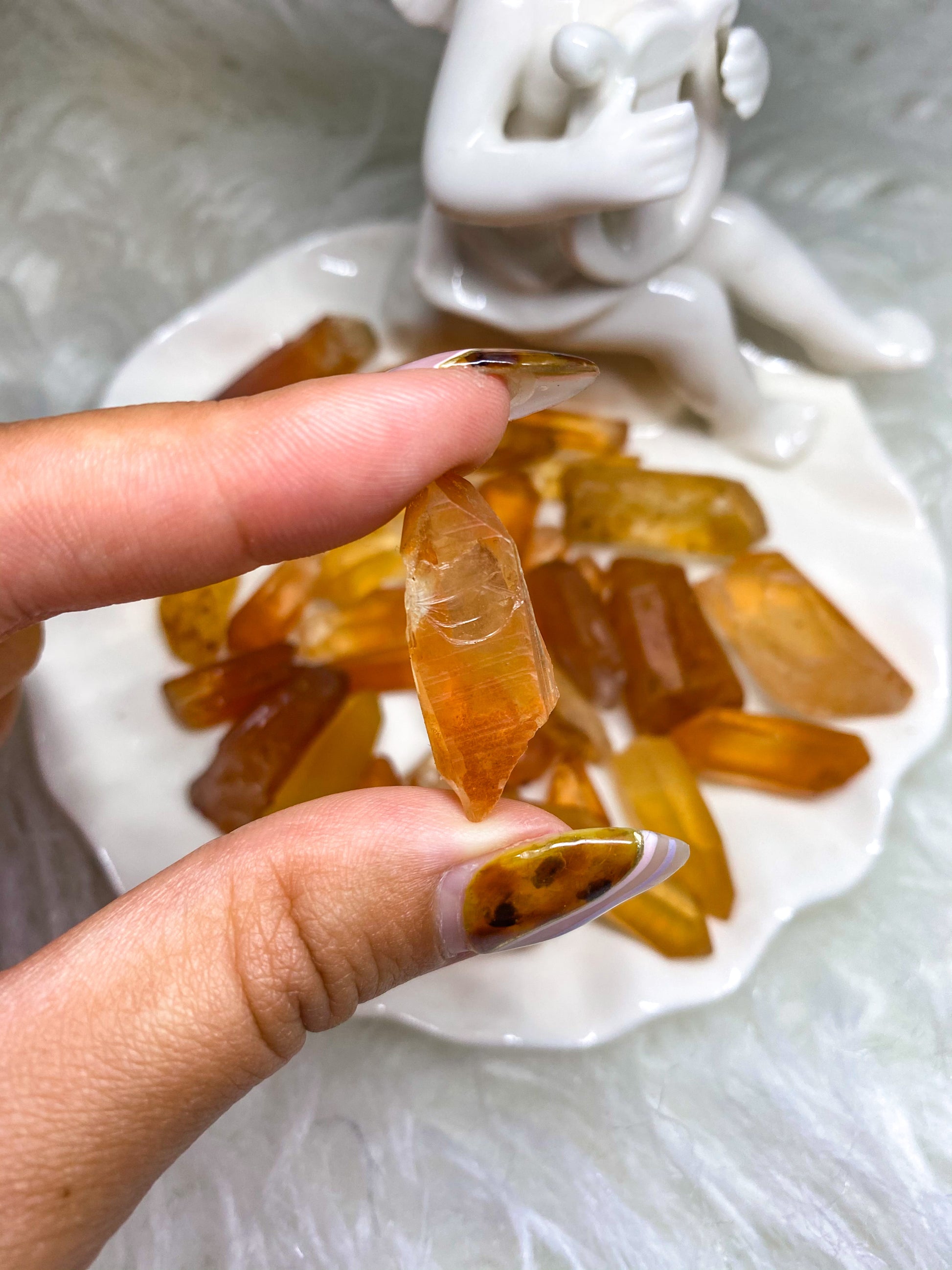 Tangerine Quartz Single Baggies