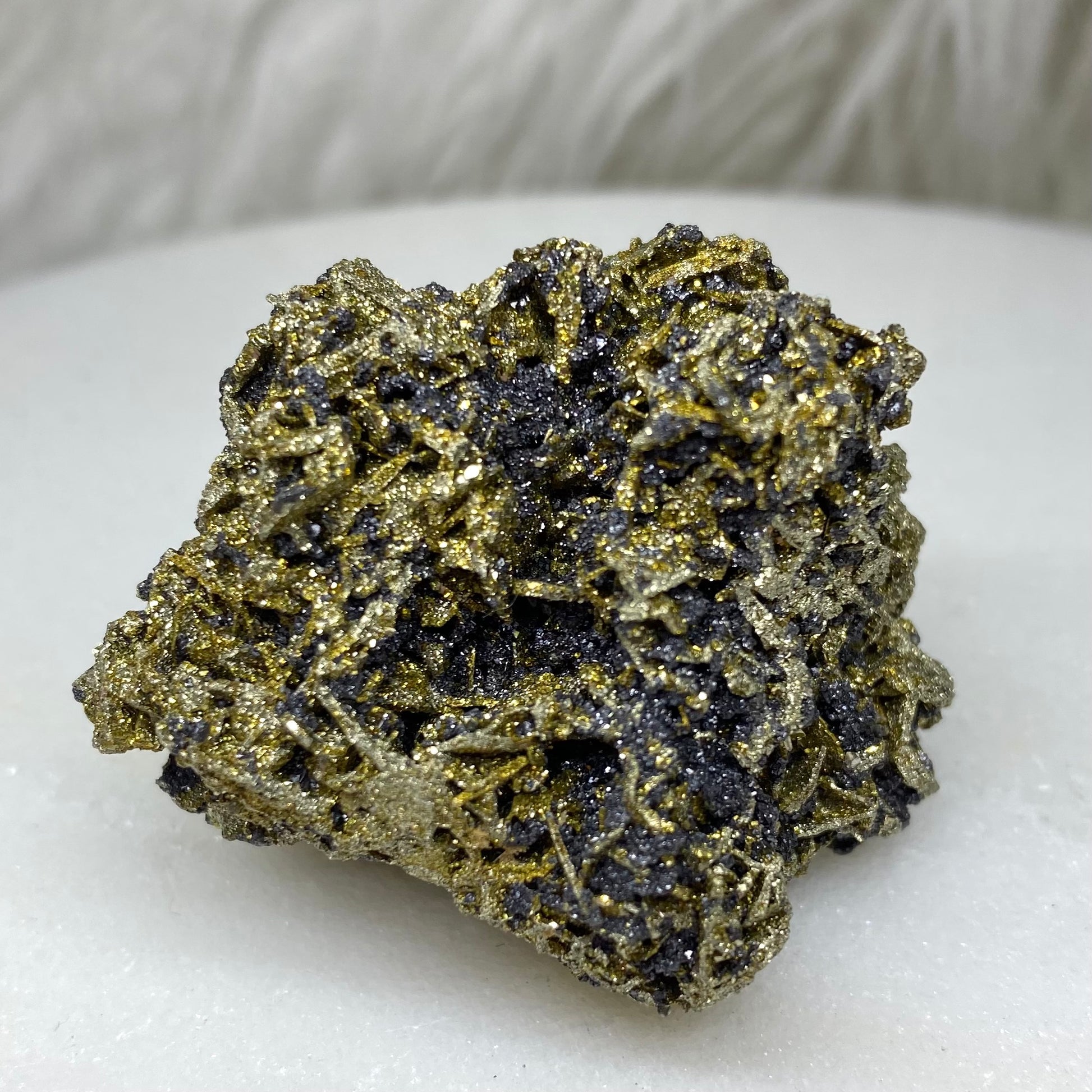 Psuedo Pyrite with Chalcopyrite Specimen PP3