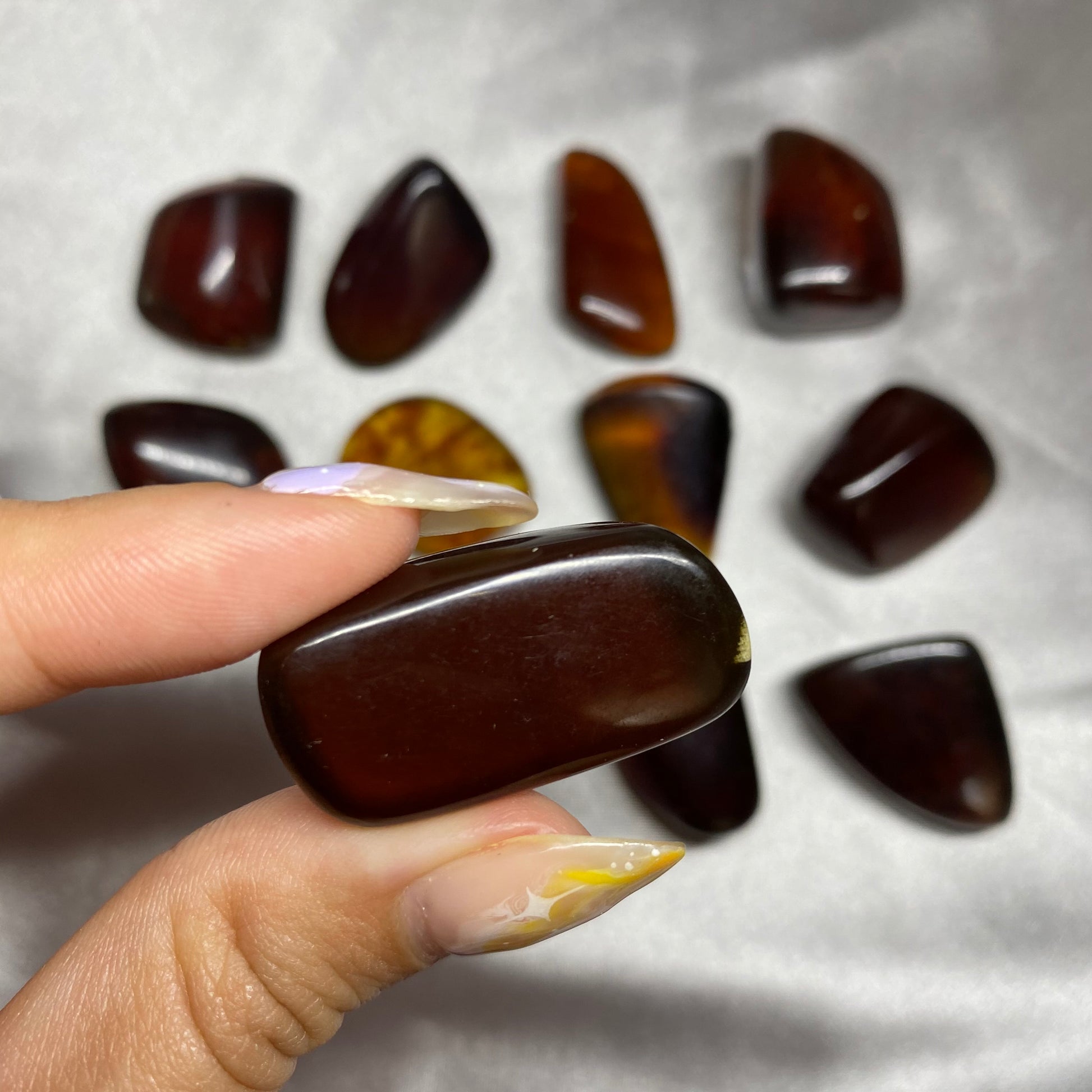 Amber Tumbles from Indonesia