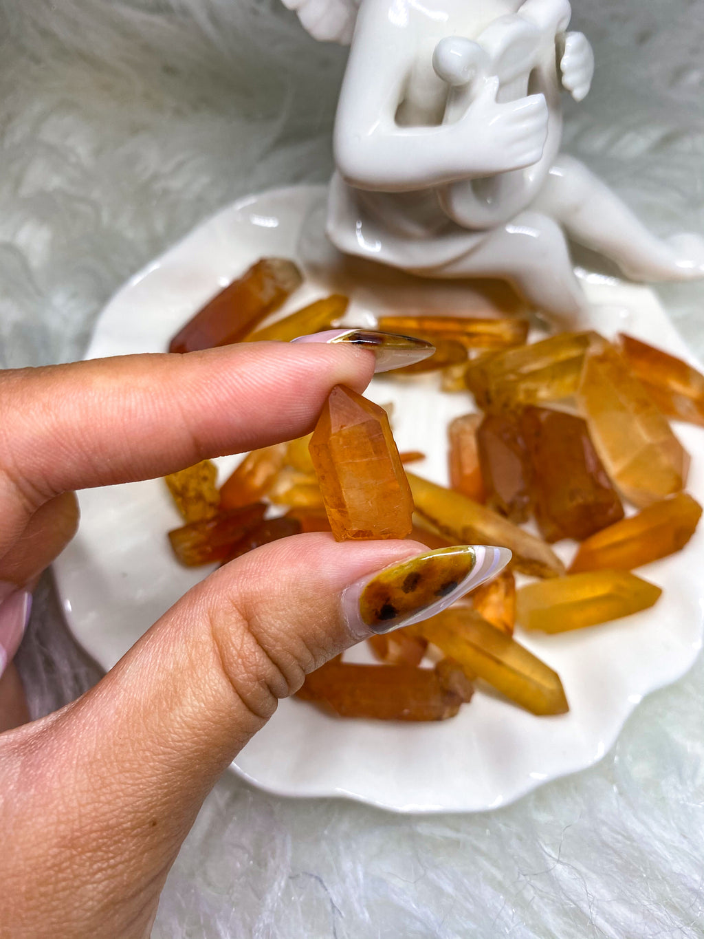 Tangerine Quartz Single Baggies