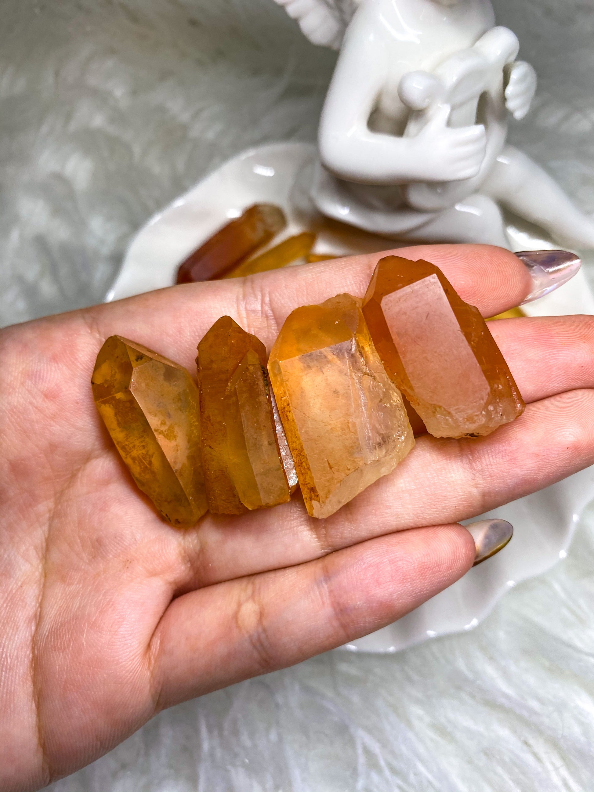 Tangerine Quartz Single Baggies